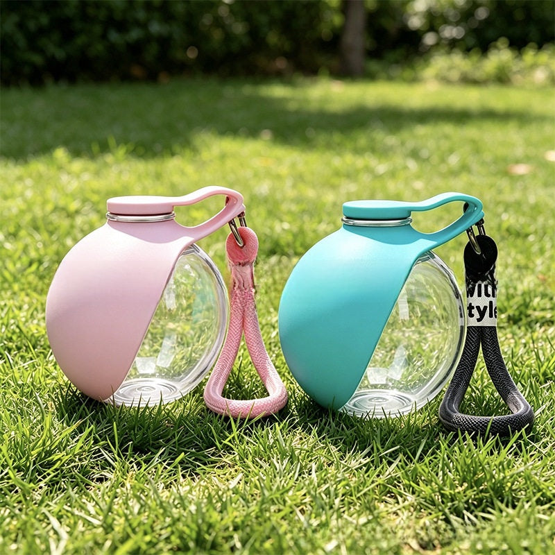 Dog Outdoor Water Cup, Portable Foldable Water Dispenser,
